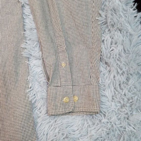 Eddie Bauer Mens Shirt Biege Tall XXL Pocket Button Up Preppy Career 2XL - Picture 7 of 12